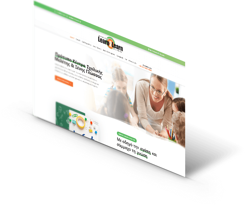 learn2learn-website-design-by-webex-studio-2 κατασκευή ιστοσελίδας για κέντρο ξένων γλωσσών στην Αθήνα